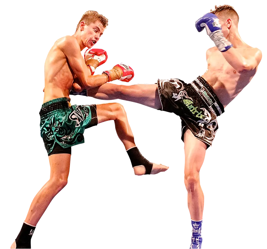 Kickboxing training at Vonlee Martial Arts Academy